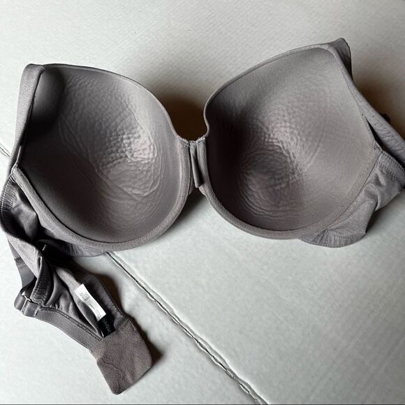 Ambrielle Bra Gray 40DD underwire padded full figure everday full coverage - Picture 2 of 8